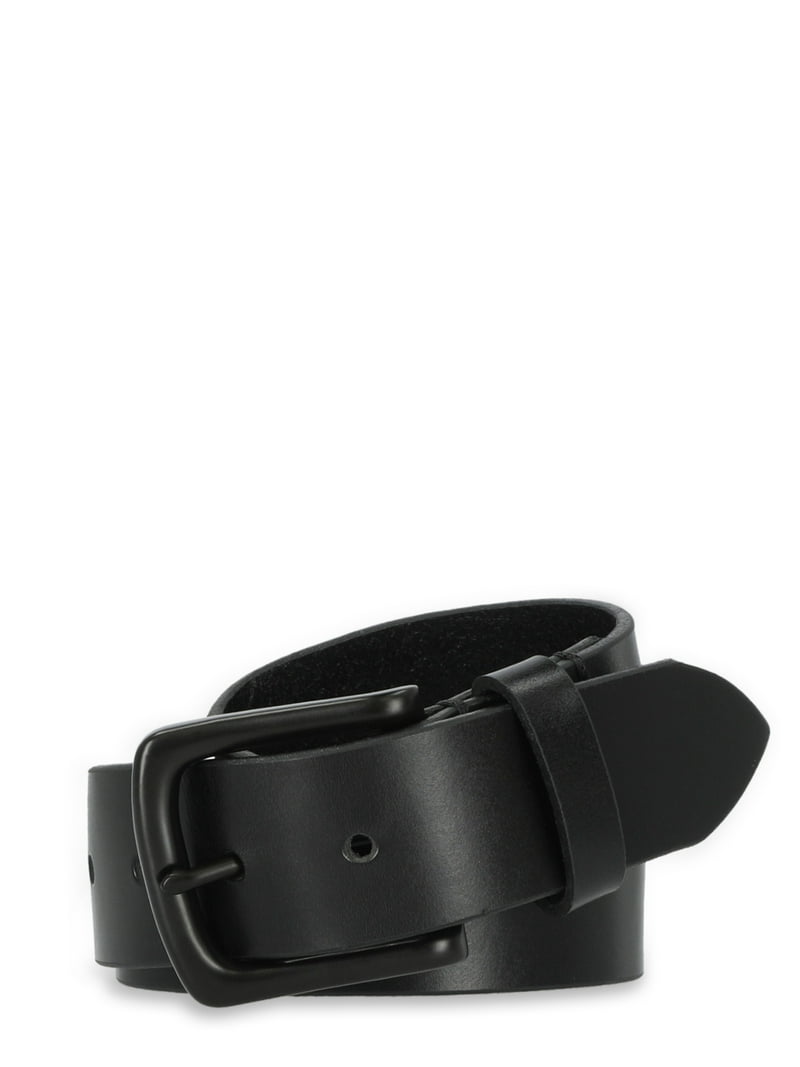 WILDSWANS BELGIAN レザーベルト 黒 34/85 men's 38MM Classic
