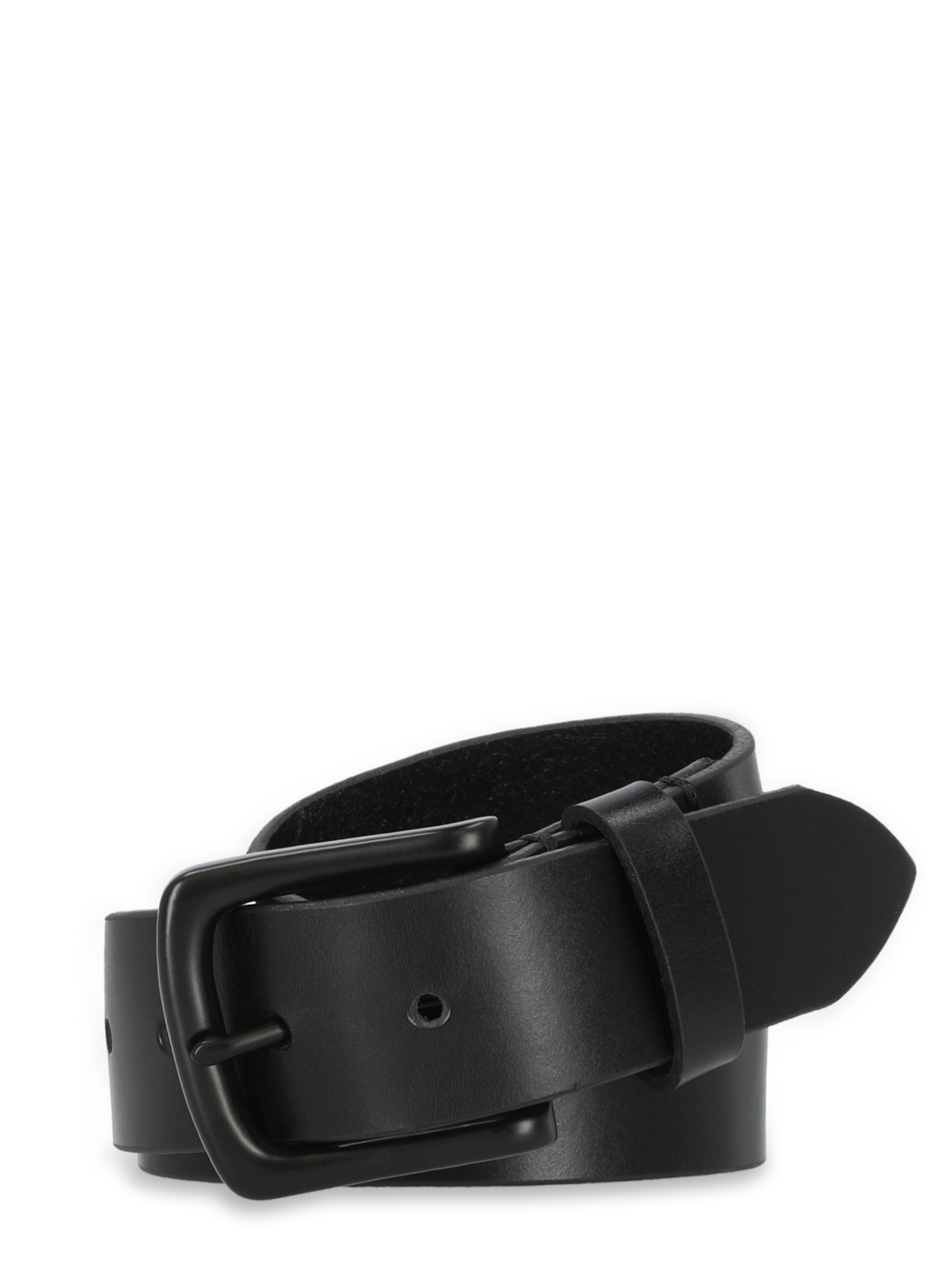 George Men's Classic Leather Belt Black 38mm photo 4
