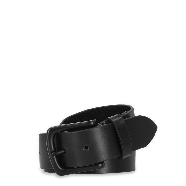 George Men's Classic Genuine Leather Belt, Black photo 4