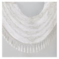 thumbnail image 4 of Sheer Embroidered Waterfall Valance White 38x46", 4 of 7