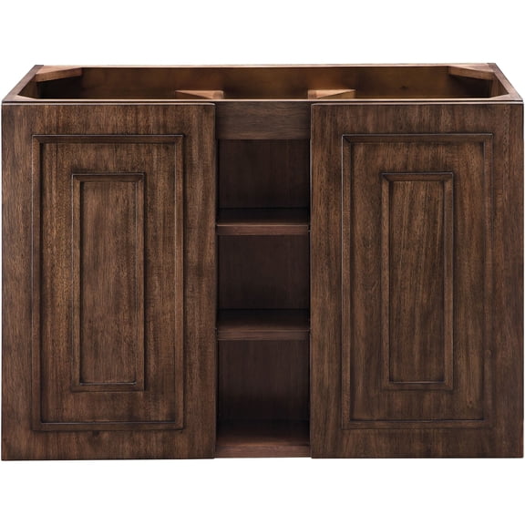 James Martin Vanities E110-V39.5 Alicante' 40" Wall Mounted Single Basin Hardwood Vanity