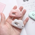 thumbnail image 6 of Cloud-Shaped Mini Utility Knife, 0.4-Inch Retractable Carbon Steel Blade, Portable Pocket Paper Cutter for DIY Arts and Crafts B#002 Blue, 6 of 8