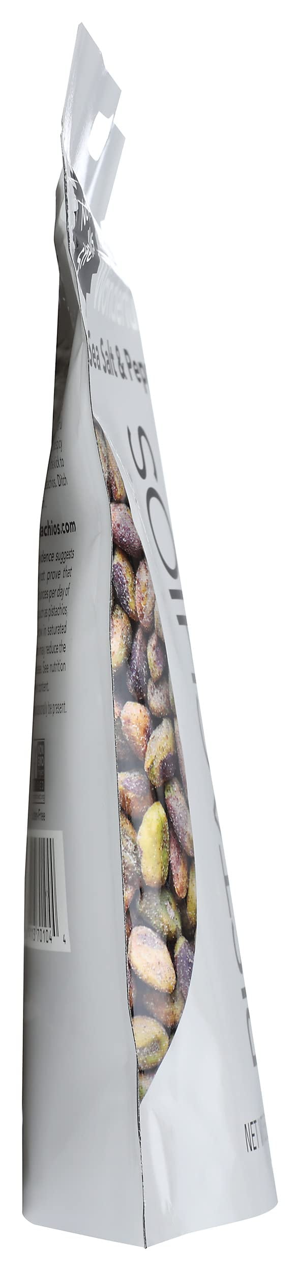 Wonderful Pistachio Sea Salt & Pepper No Shells Pistachios (Pack of 8)