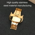 thumbnail image 3 of Cierre De Reloj, Color Dorado Apariencia De Moda Mano De Obra Exquisita Sin Rayones Hebilla De Cierre De Reloj Para Trabajadores De Reparación De Relojes Para Relojeros, 3 of 7