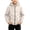 1-Beige, variant on Boys Rain Coats Full Zip Hooded Windbreaker Water Resistant Long Sleeve Outdoor Jackets with Zipper Pockets for Travel Hiking