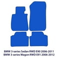 thumbnail image 2 of BMW 3-Series Floor Mats - Sedan & Wagon xDrive E90, E91 - 3 Logo, 2 of 8