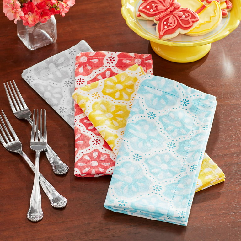 Wildflower Napkins - Set of 6 - Country Village Shoppe