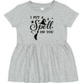 thumbnail image 3 of Inktastic I Put a Spell on You Halloween Magic Girls Baby Dress, 3 of 5