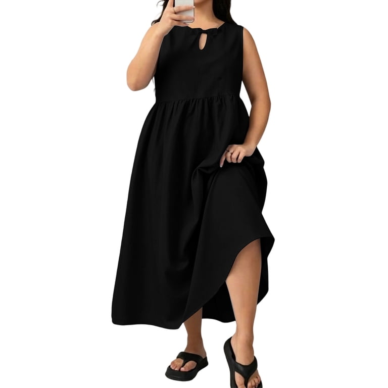 black cotton high low dress Women's Voyage Trumpet Square Neck Wool Cotton High-low Dress 0/1/2/Customize Black MEAN BLVD Black / 0