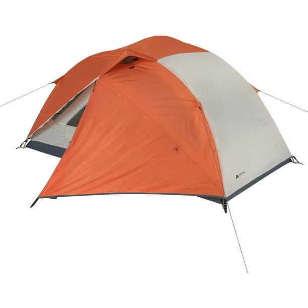 Ozark Trail 2 Person Hiker Backpacking Tent, DomeStyle, 1 Room, Orange
