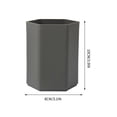 thumbnail image 4 of Wzzjkit Hexagonal Brush Pot Office Desktop Brush Pot for Primary School Students Pen Container, 4 of 5