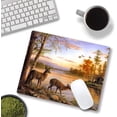 thumbnail image 4 of Deer Mouse Pad,Gaming Non-Slip Rubber Base Mouse Pads Hunting Mouse Pad for Computers Laptop Office, 9.5"x7.9"x0.12" Inch(240mm x 200mm x 3mm), 4 of 6
