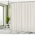 thumbnail image 5 of Ambesonne Neutral Color Shower Curtain, Like Motifs, 69"Wx70"L, Dust Pale Eggshell, 5 of 5