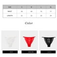 thumbnail image 3 of Two Women Sexy Panty Lace Embroidery Thong Ladies Underwear Panties, 3 of 3