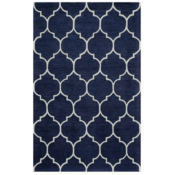 Area Rug in Navy (9 ft. x 12 ft.)
