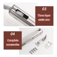 thumbnail image 3 of 4Pcs Flap Lid Stay Lift Support System for Kitchen Wardrobe Cupboard Cabinet Door, 3 of 6
