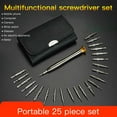 thumbnail image 1 of Fiudx Leather Case Manual Screwdriver 25 In 1 Multi-Function Combination Set, 1 of 7
