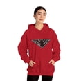 thumbnail image 5 of Zero Skateboards Design Eagle Jamie Hoodie Print Unisex Sweatshirt Many Colors - Cherry Red / S, 5 of 7