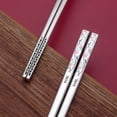 thumbnail image 6 of 1Pair Non-Slip Dining Bar Healthy Chinese Style Sushi Chopsticks Kitchenware Tableware Kitchen Tools PEONY, 6 of 8