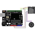thumbnail image 5 of Treedix 3pcs Mini MP3 Player Developent Module DF Player Module MP3 Player Decode Board Support TF Micro SD Card/Serial Port Compatible with Arduino, 5 of 5