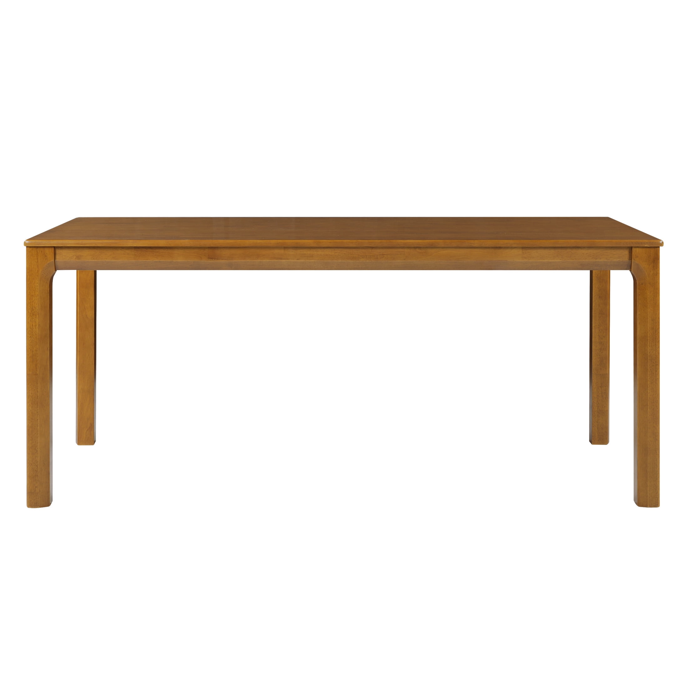 Christopher Knight Home 70" Minimalist Modern Rubberwood Rectangular Dining Table for 6-8, Walnut