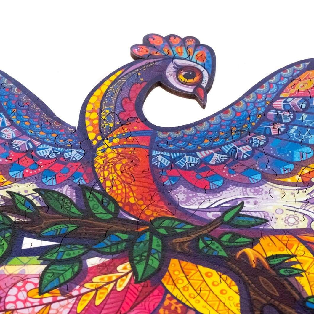 UNIDRAGON Fairy Bird Wooden Jigsaw Puzzle M 198 Pieces