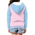 thumbnail image 2 of Psesaysky Girls' Fashion Hoodies Sweatshirts with Pocket Cartoon Dragon Pink Blue Fleece Zip-Up Hoodie for Girls and Boy 11-13 Years Old Girl Winter Clothes, 2 of 7
