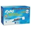 EXPO Dry Erase Markers, Chisel Tip, Blue, Dozen
