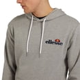 thumbnail image 3 of ellesse Men's Hoodie PRIMERO - Sudadera, sudadera, capucha, manga larga, logotipo Gris M (Medium), 3 of 4