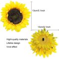 thumbnail image 2 of 2 pack de girasol artificial guirnalda de seda de vid flor falsa colgante kaili Sencillez, 2 of 2