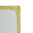 thumbnail image 3 of Ambesonne Japanese Fitted Sheet, Vintage Bohem Geometric, Queen Size, Yellow and Cream, 3 of 3