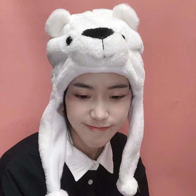 Kawaii Sanrio Hello Kitty Pochacco, gorro de felpa grueso y cálido para exteriores, conejo de dibujos animados frío, corazón femenino, regalo de cumpleaños y Navidad, Invierno