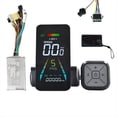 thumbnail image 1 of Velocímetro con Pantalla LCD NFC para Patinete Eléctrico, Medidor de Velocidad A Color Animado con NFC, 24 V/36 V/48 V/60 V, Controlador UART + 36 V/48 V SM5 + 2 Pines., 1 of 8