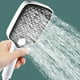 thumbnail image 5 of Cabezal de ducha de mano de alta presión con boquilla de ahorro de agua | Cabezal de ducha de masaje con 3 modos para bajo caudal | Ducha de mano ajustable para baño, hogar y gimnasio, 5 of 5