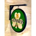 thumbnail image 4 of Guinness Shamrock Double-Sided Pub Sign Green, Black, red, 4 of 4