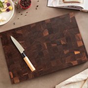 John Boos CCB Reversible Wood Chopping Board, 18 x 12 x 1 3/4, Walnut