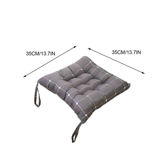 Outdoor Garden Patio Home Kitchen Office Sofa Chair Seat Soft Cushion Pad 40x40cm, Water-Resistant Seat Cover