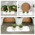 thumbnail image 3 of 5pcs Window Sill Plant Tray Planter Tray Planter Water Tray Shallow Rectangular Drip Tray Window Sill Flowerpot Tray Rectangular Plants Saucer, 3 of 9