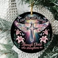 thumbnail image 2 of I Can Do All Things Christmas Ornament, Christian Gifts for Women Men, Tree Decoration, Christmas Ornament, Faith Religious Spiritual Christian Gifts for Men Women, I Can Do All Things, 2 of 4