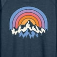 thumbnail image 3 of Instant Message - Sunset Mountains - Women's Lightweight French Terry Long Sleeve Shirt, 3 of 6