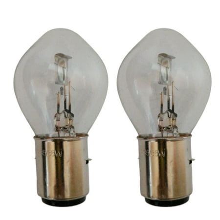 

Reduced！Samansag 2PCS Front 12V35\35W Light Bulbs Practical Scooter ATV Professional Snowmobile