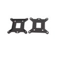 thumbnail image 2 of 3 x Black Plastic CPU Heatsink Cooling Cooler Fan Holder Bracket Clamp Backplate, 2 of 2