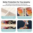 thumbnail image 3 of Floral Animal Travel Portable Square Display Case: Earring and Necklace Organizer - Ideal for Girls and Women, 3 of 6