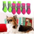 thumbnail image 3 of Botas para cachorros de perro mascota, botines protectores antideslizantes impermeables para exteriores, 4 tamaños Yuyangstore  Perro botas, 3 of 8