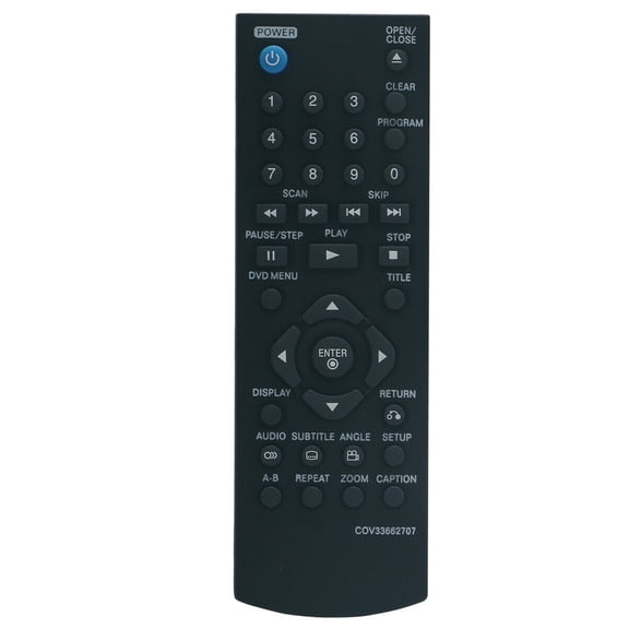 COV33662707 Replace Remote for LG DVD Player DVX530 DVX532 DVX550 DVX552 DVX580