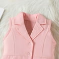 thumbnail image 5 of 2 Piece Sets for Girls Fashion Sleeveless Waistcoat and Flare Suit Pants Kids Clothes Girls Size 2-8, 5 of 6