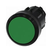 Siemens Push Button Operator,Green,Plastic Bezel 3SU1000-0AB40-0AA0