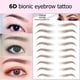 thumbnail image 4 of Etiqueta adhesiva para cejas 6D con transferencia tatuaje falso duradero calcomanía (JD-01), 4 of 7