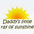thumbnail image 2 of CafePress - Daddy's Ray Of Sunshine Infant Creeper - Baby Light Bodysuit, Size Newborn - 24 Months, 2 of 4