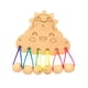 thumbnail image 3 of Accesorios de Madera Ocupados para Bricolaje, Educación Temprana, Actividad de Motricidad Fina Interactiva para Padres E Hijos, Regalo de Cumpleaños P nubes Macarena Material de tablero ocupado, 3 of 8
